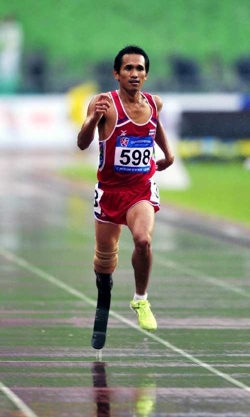 泰国选手在比赛中取得可喜成绩